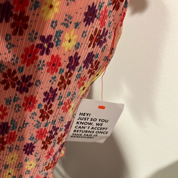 NWT ASOS Design Petite Floral Dress US4 - Picture 4 of 6